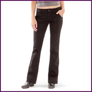Size 0 Bootcut Pants with Slash Pockets - Soft Stretch Twill Fabric